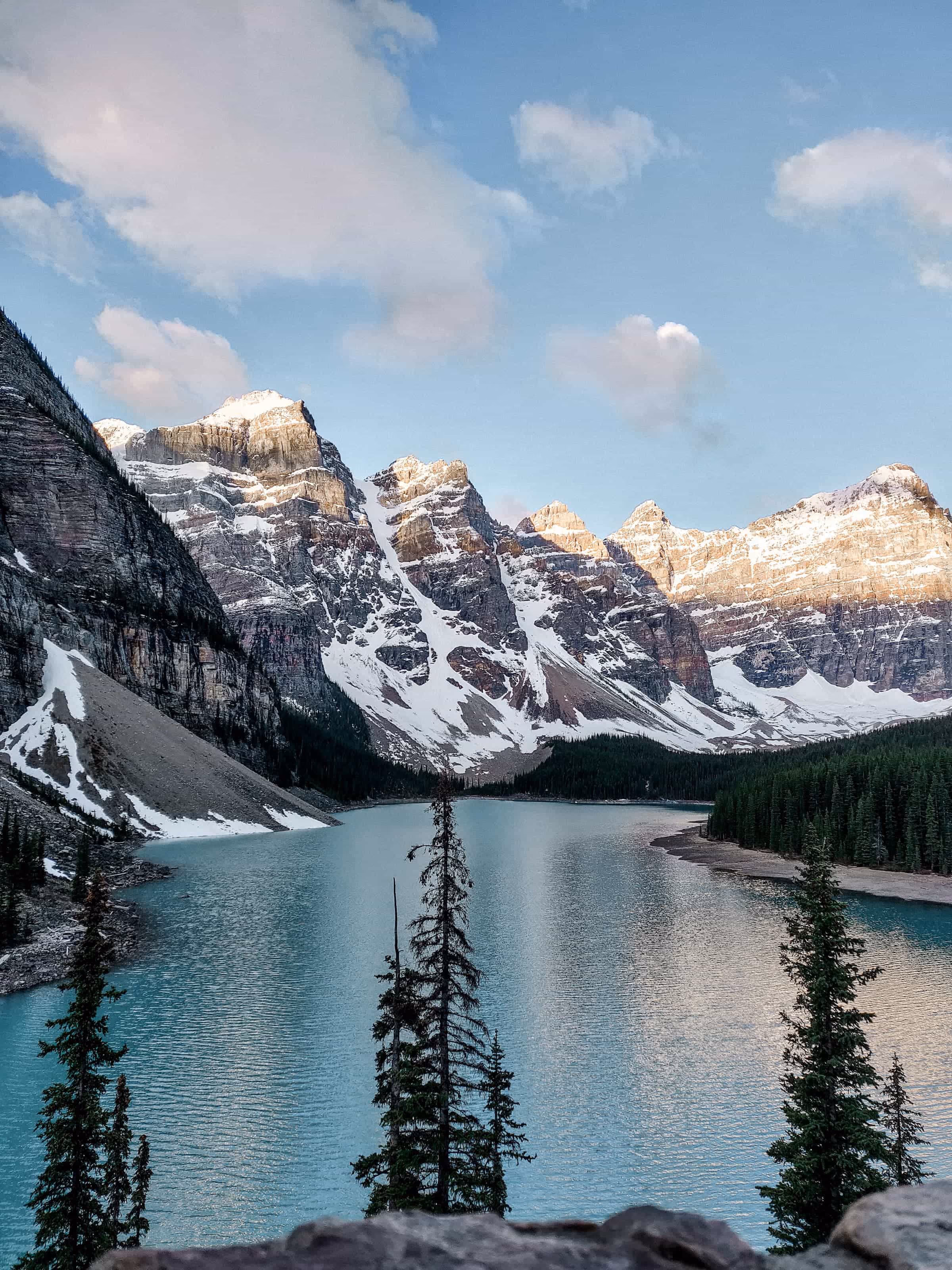 Moraine Lake in Banff National Park, Alberta — BitForward builds websites for Canadian service businesses