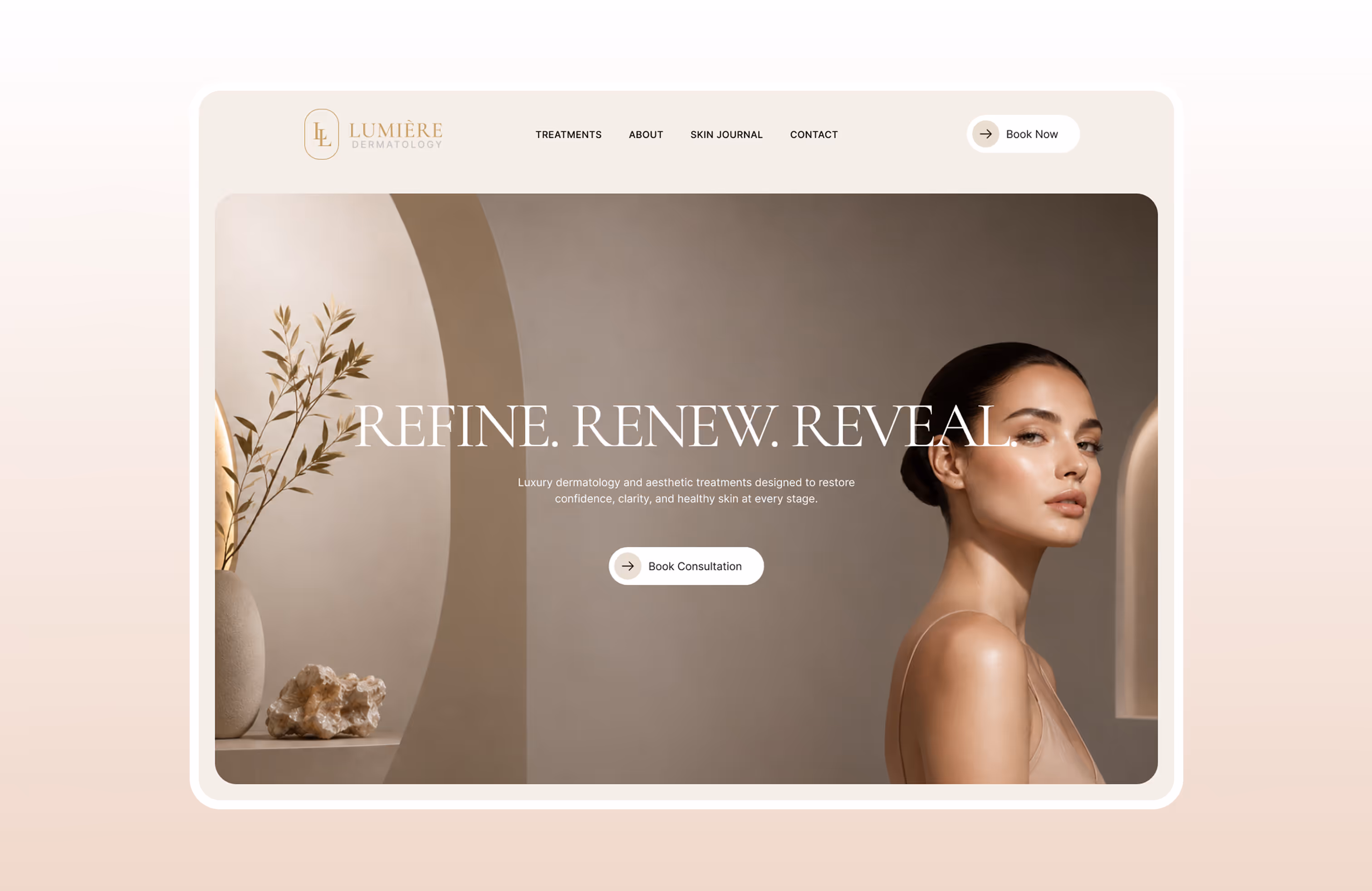 Lumière — featured website project