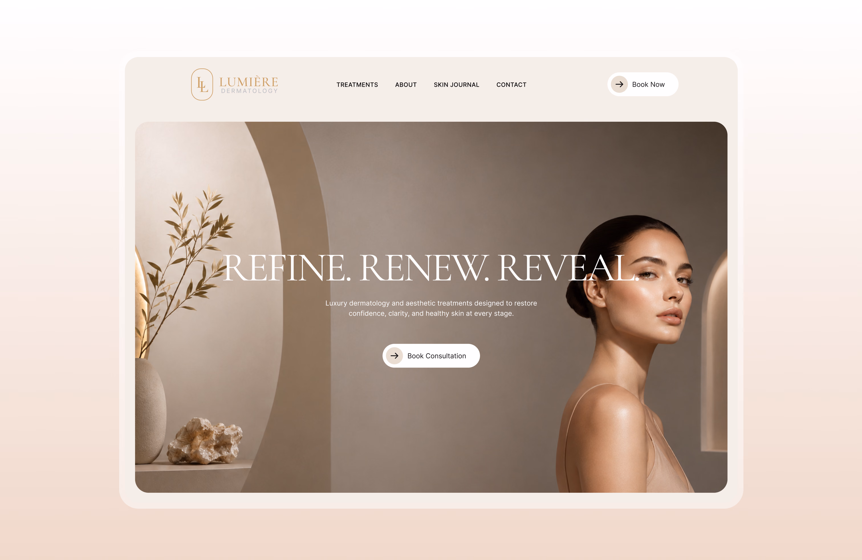 Lumière — featured website project