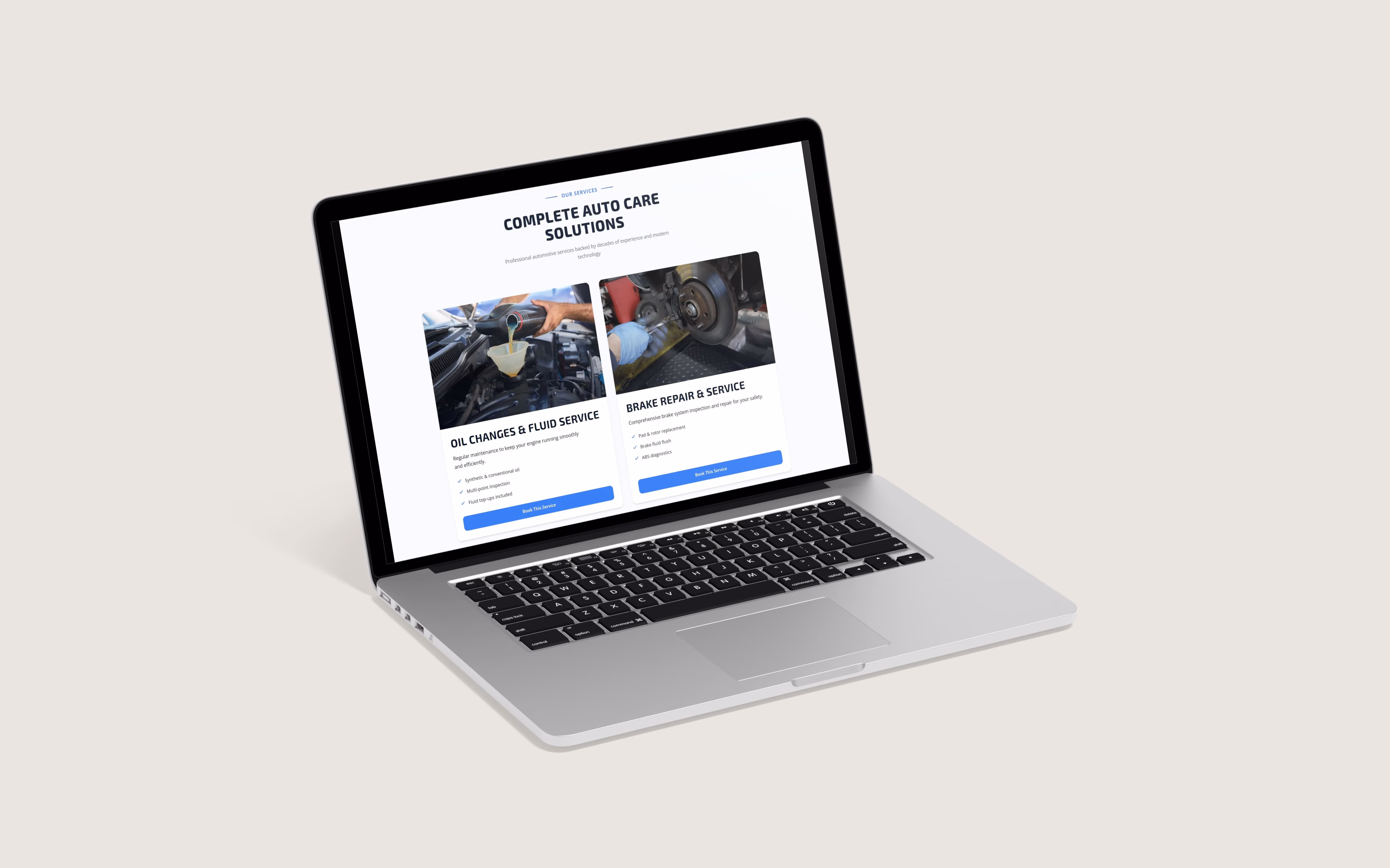 Torix Auto, automotive website design by BitForward