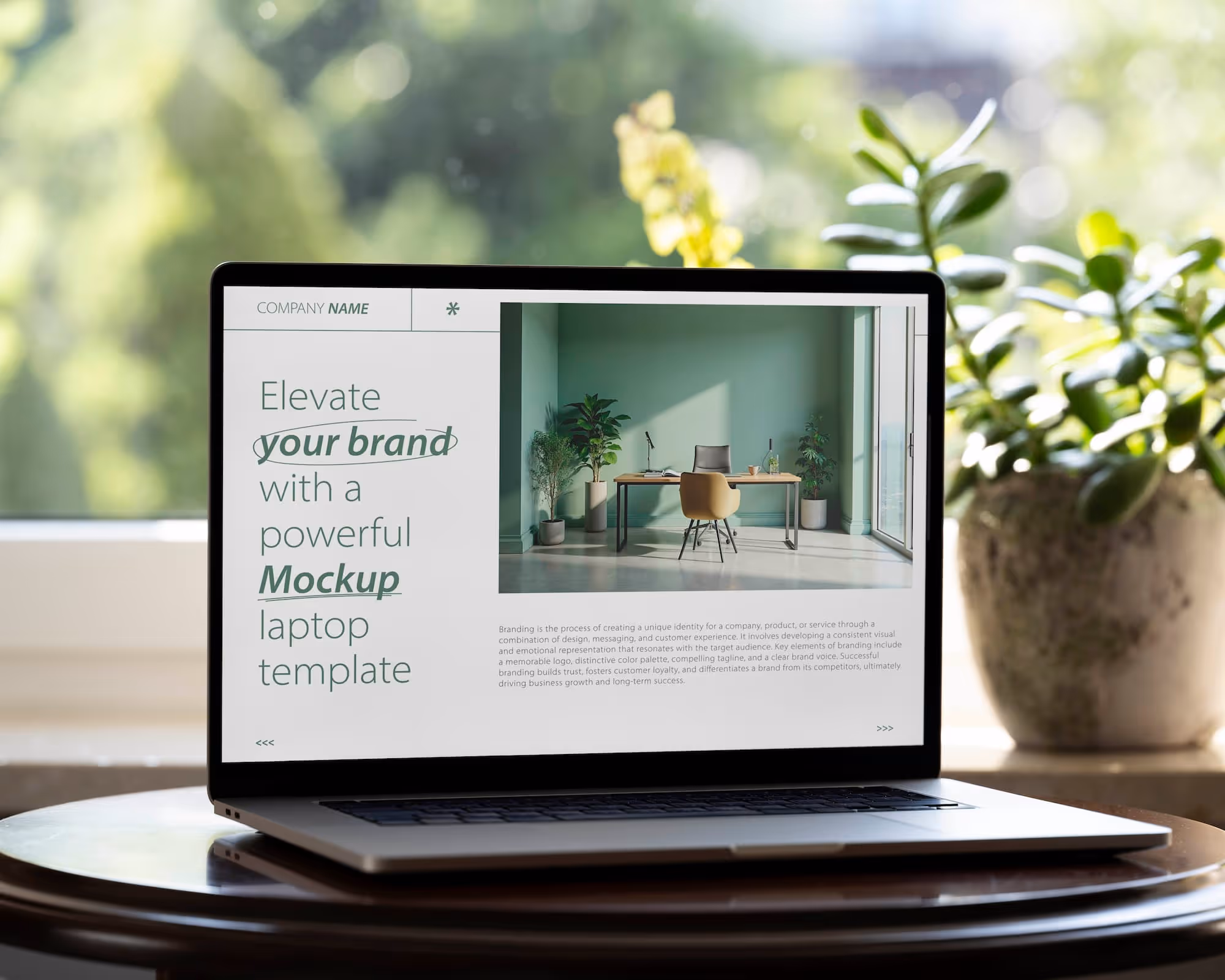 Law firm website design mockup for a professional services business